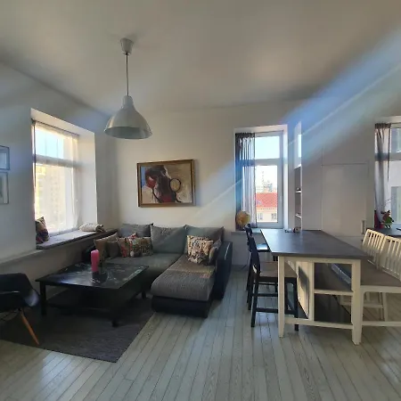Apartment With Stained Glass