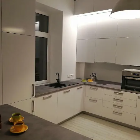 With Stained Glass Appartement Vilnius