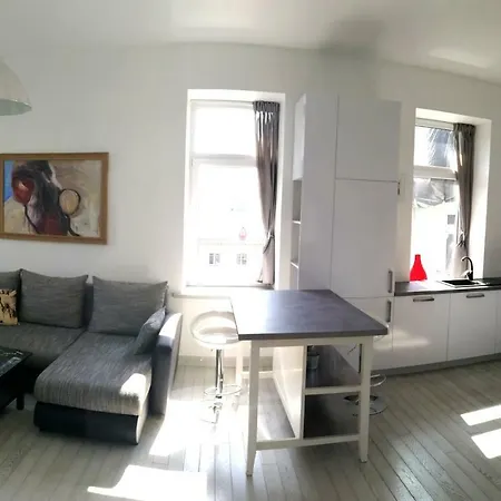 Apartment With Stained Glass