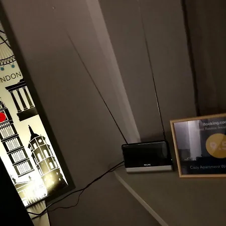 With Stained Glass Apartment Vilnius
