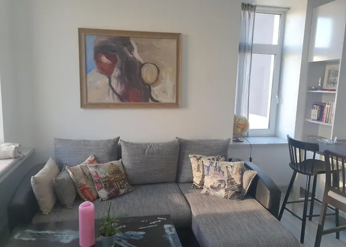 Apartman With Stained Glass Vilnius