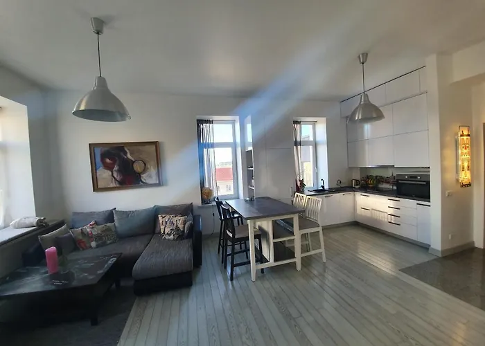 Apartman With Stained Glass Vilnius