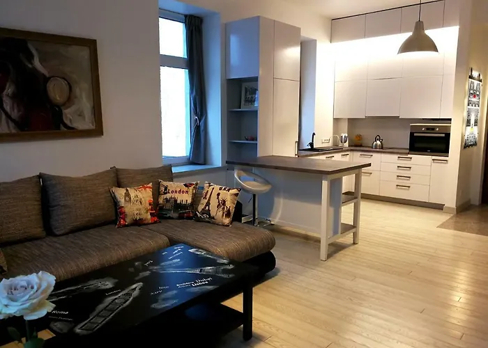 Apartman With Stained Glass Vilnius